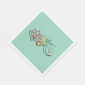 Papiertaschentuch Serviette (Ecke)
