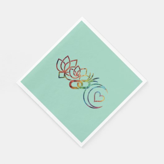 Papiertaschentuch Serviette (Ecke)