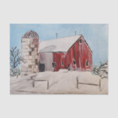 Papiertaschentücher, alte Scheune Seidenpapier (Vorderseite)