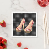 Papiertaschentücher Schuh Serviette (Beispiel)