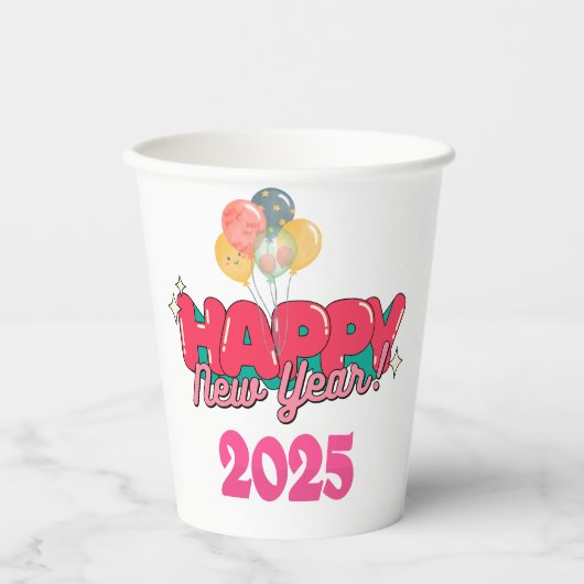 Papiertasse 2025 pappbecher (Vorderseite)