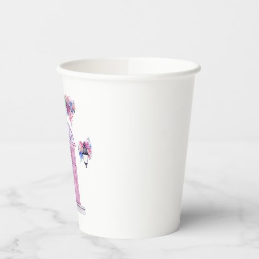 Papiertasse, 8oz Paper Cup, Pappbecher (Links)