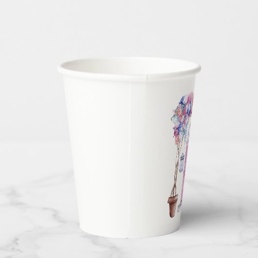 Papiertasse, 8oz Paper Cup, Pappbecher (Rechts)