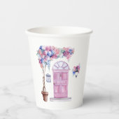 Papiertasse, 8oz Paper Cup, Pappbecher (Vorderseite)