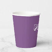 Papiertasse aus Party Pappbecher (Rechts)