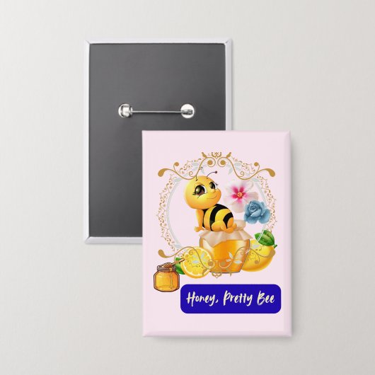 Papiertasse Button (Vorderseite/Rückseite)