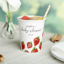 Papiertasse für die Babydusche Pappbecher