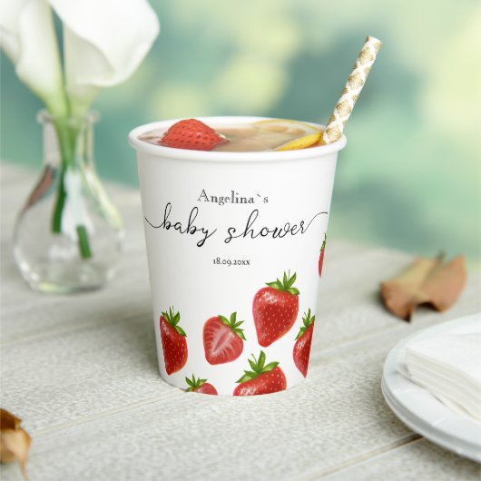 Papiertasse für die Babydusche Pappbecher (In Situ)