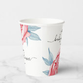 Papiertasse für die Babydusche Pappbecher (Rechts)