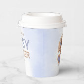 Papiertasse mit Babydusche Pappbecher (Rechts)