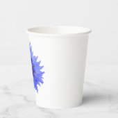 Papiertasse mit blauer Kornblume Pappbecher (Links)