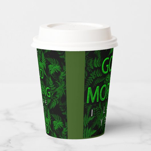 Papiertasse Pappbecher (Links)