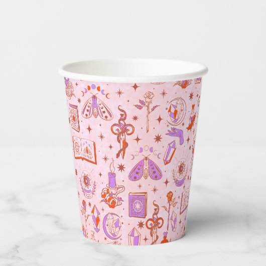 Papiertasse Pappbecher (Rückseite)