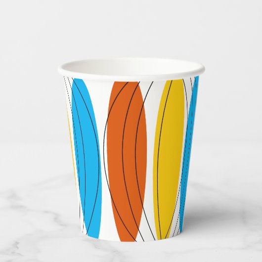 Papiertasse Pappbecher (Rückseite)