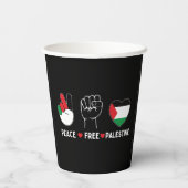 Papiertasse Pappbecher (Rückseite)