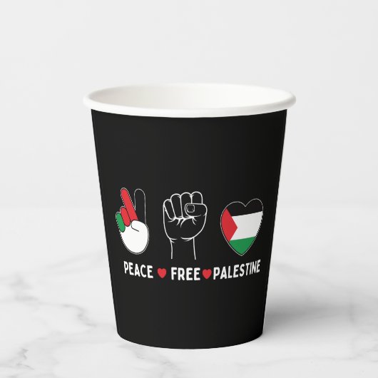 Papiertasse Pappbecher (Rückseite)