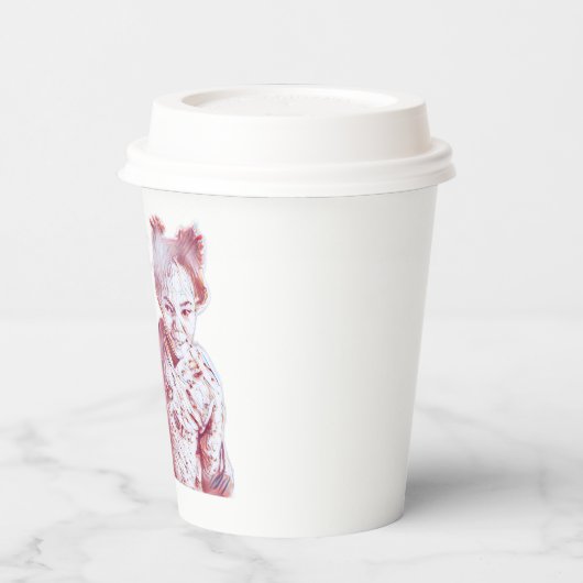 Papiertasse Pappbecher (Links)