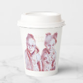 Papiertasse Pappbecher (Vorderseite)