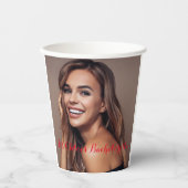 Papiertasse Pappbecher (Vorderseite)