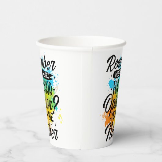 Papiertasse Pappbecher (Rechts)