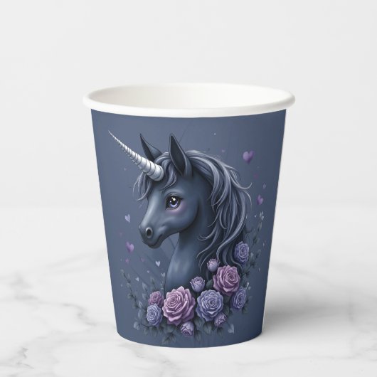 Papiertasse Pappbecher (Rückseite)