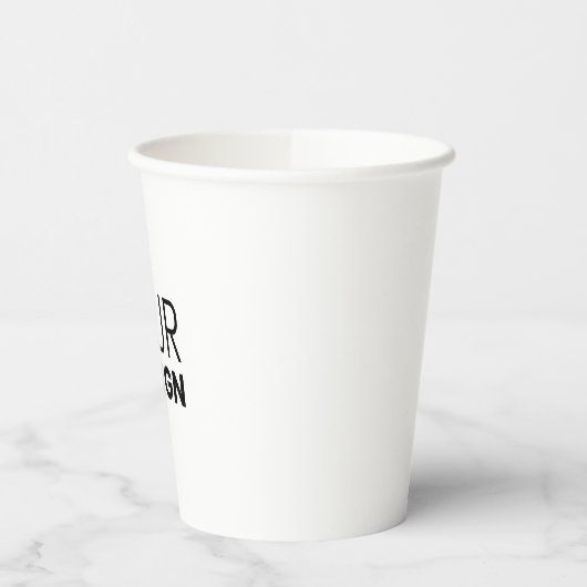 Papiertasse Pappbecher (Links)