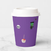 Papiertasse Pappbecher (Rückseite)