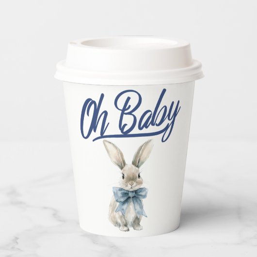 Papiertasse Pappbecher (Rückseite)