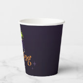 Papiertasse Pappbecher (Rückseite)