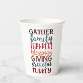 Papiertasse Pappbecher (Rückseite)