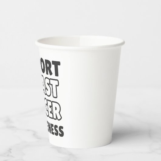 Papiertasse Pappbecher (Links)