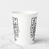 Papiertasse Pappbecher (Rechts)