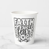 Papiertasse Pappbecher (Vorderseite)