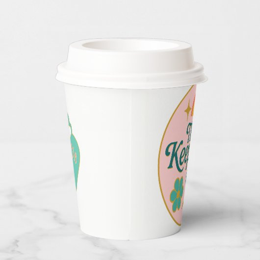 Papiertasse Pappbecher (Rechts)