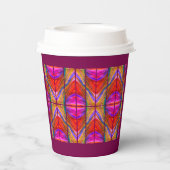 Papiertasse Pappbecher (Rückseite)