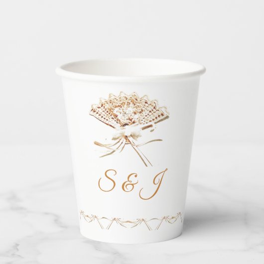 Papiertasse Pappbecher (Vorderseite)