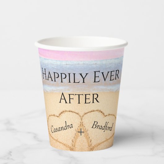 Papiertasse Pappbecher (Vorderseite)