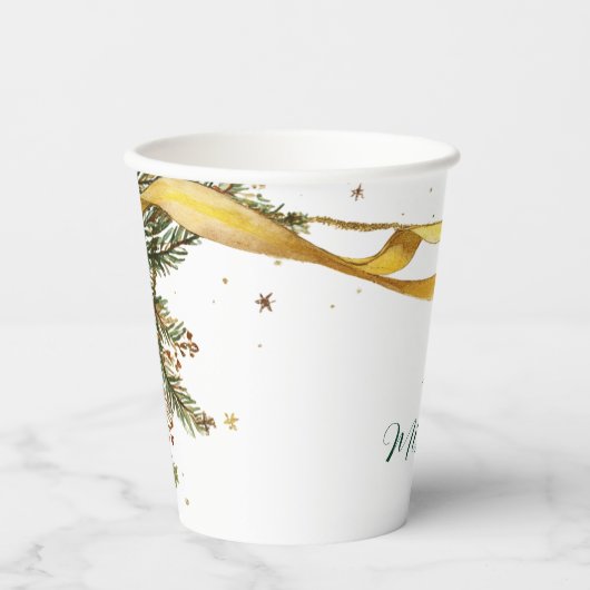 Papiertasse Pappbecher (Vorderseite)