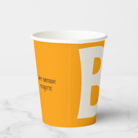 Papiertasse Pappbecher (Rechts)