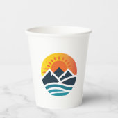 Papiertasse Pappbecher (Vorderseite)