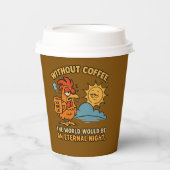 Papiertasse Pappbecher (Vorderseite)