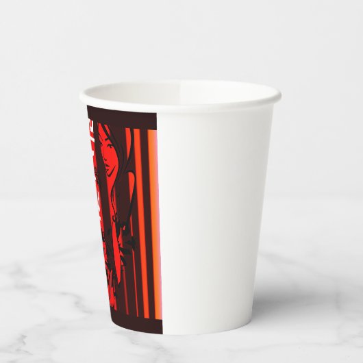 Papiertasse Pappbecher (Links)