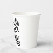 Papiertasse Pappbecher (Links)