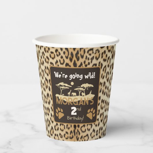 Papiertasse Pappbecher (Vorderseite)