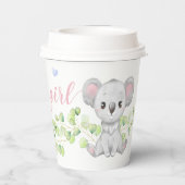 Papiertasse Pappbecher (Rückseite)