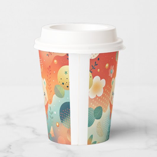 Papiertasse Pappbecher (Rechts)