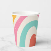Papiertasse Pappbecher (Rückseite)