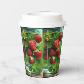 Papiertasse Pappbecher (Rückseite)