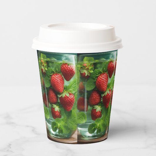 Papiertasse Pappbecher (Vorderseite)