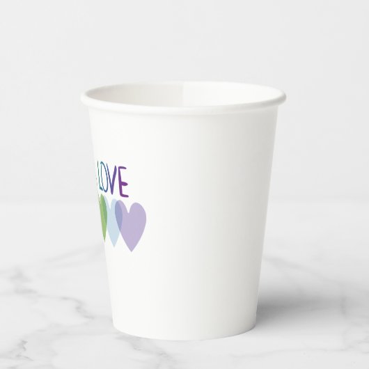 Papiertasse Pappbecher (Links)